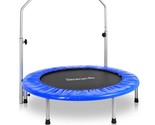SereneLife Portable &amp; Foldable Trampoline - 40&quot; in-Home Mini Rebounder w... - £118.83 GBP