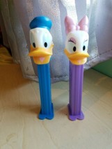 Pez Candy Dispenser Vintage Lot of 2 Donald Duck and Daisy Duck - $3.75