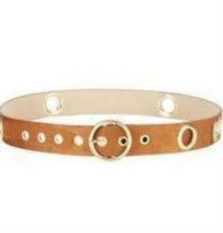 INC International Concepts Grommeted Belt Size Medium/Cognac-gold - £15.98 GBP