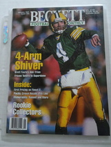 Beckett Football Monthly - January 1997 #82 Brett Favre Cover Green Bay Packers - £6.31 GBP