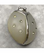 Vintage Avon Silver Tone Ladybug Pin Brooch Insects Estate Fashion Jewel... - $9.89