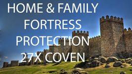 Haunted 100x FULL COVEN HOME & FAMILY FORTRESS PROTECTION Magick Witch CASSIA4 image 2