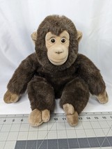 Walmart Chimp Ape Plush Flocked Rubber Face 12 Inch Monkey Stuffed Animal Toy - $29.95