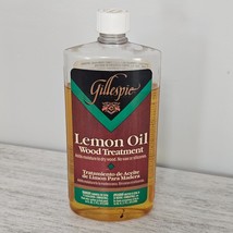 Gillespie Lemon Oil Wood Treatment 85% Full Vintage 1995 Discontinued - $23.26