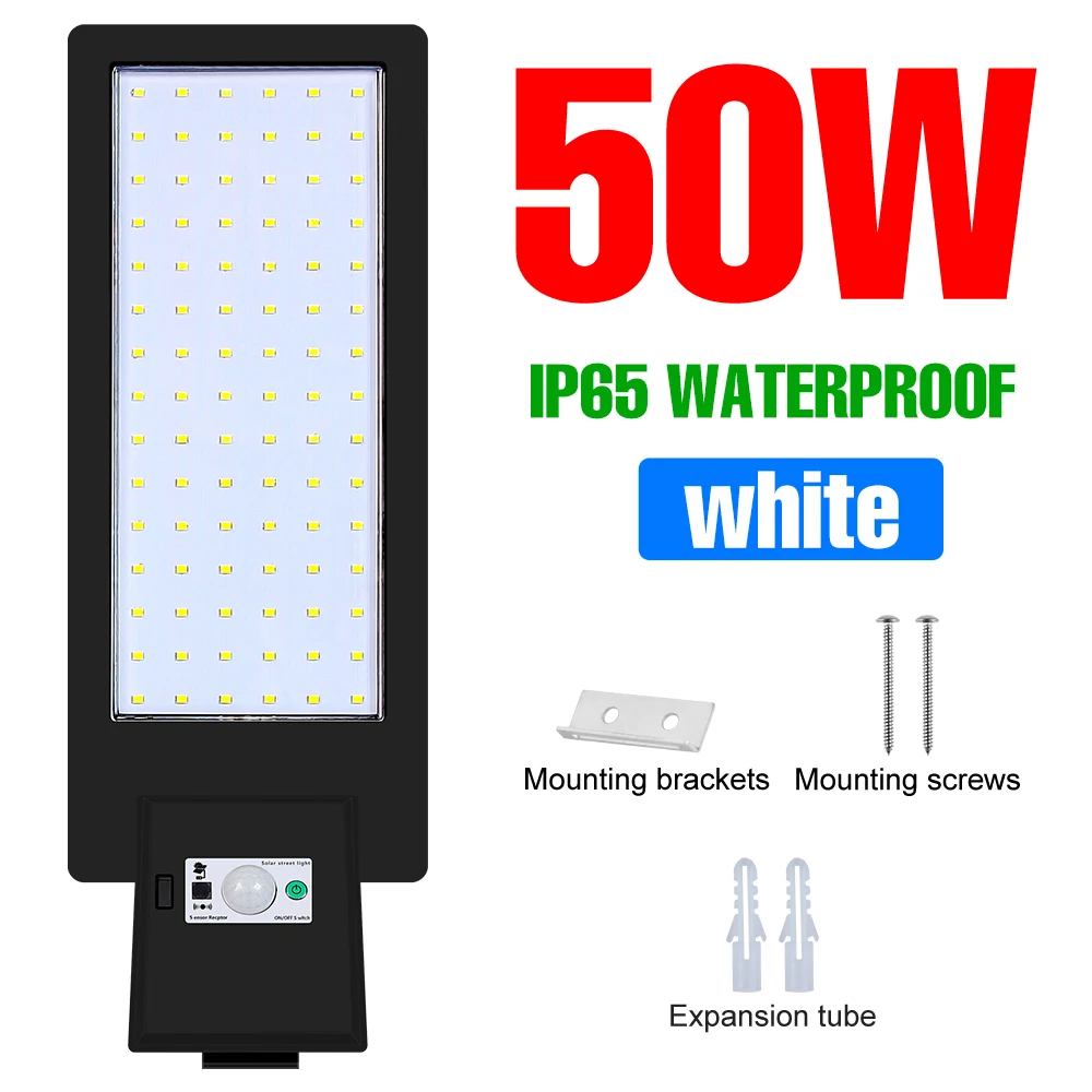 LED IP65 Outdoor Solar Street Lights Outdoor Garden scape Lighting Waterproof St - £154.69 GBP