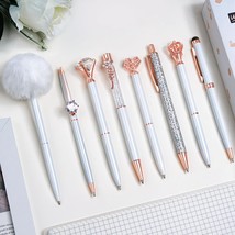 8PCS White Ballpoint Pens Set  - £23.87 GBP