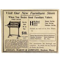 Jordan Marsh Boston Furniture 1894 Advertisement Victorian Retail ADBN1ddd - €8,57 EUR