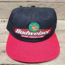 Vintage Budweiser Classic American Lager 1996 Official Hat Cap Beer Adve... - £15.75 GBP