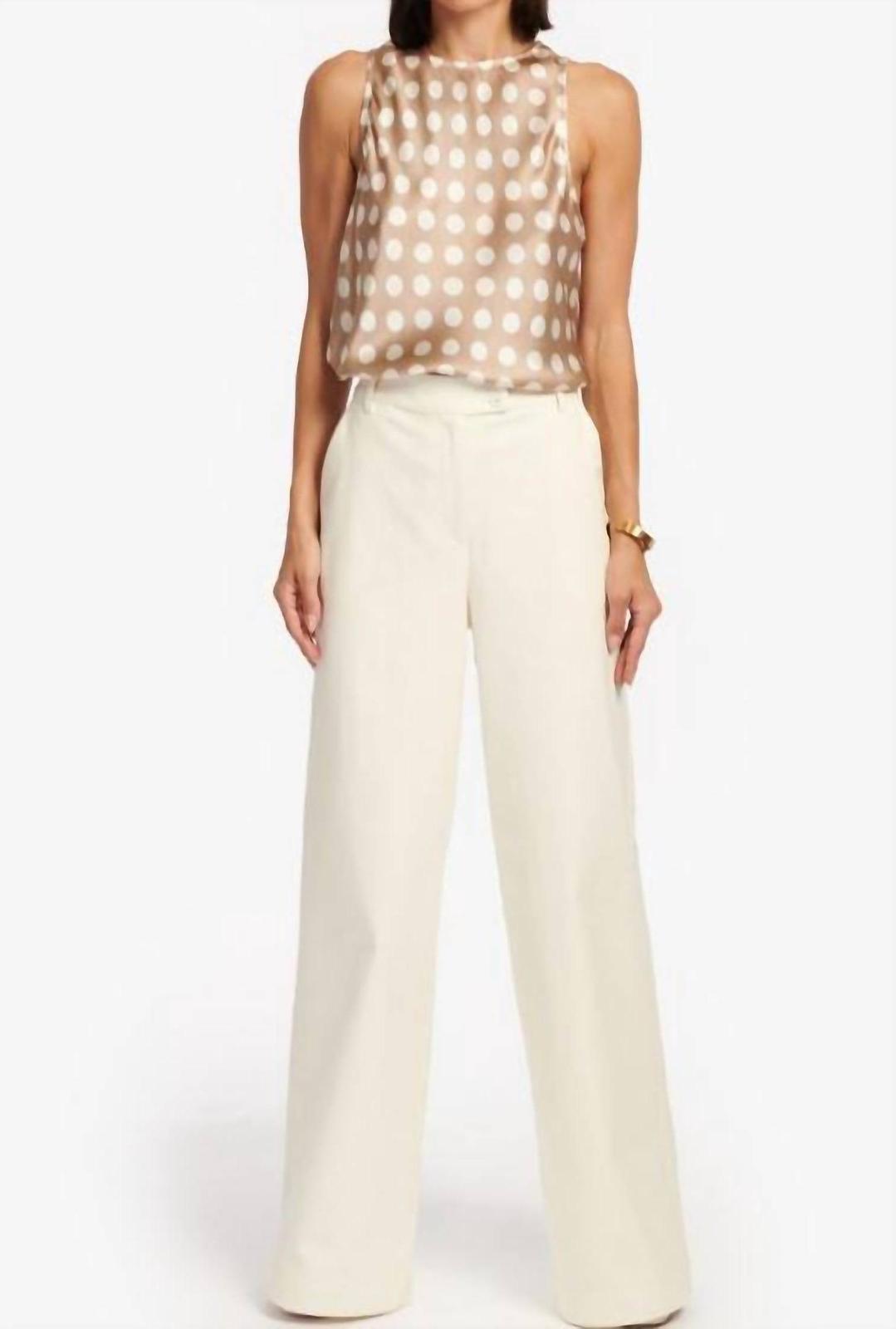 Cami Nyc Anais Denim Pant White - $65.00