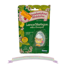 VINTAGE STRAWBERRYLAND MINIATURES STRAWBERRY SHORTCAKE LEMON MERINGUE w ... - $17.10
