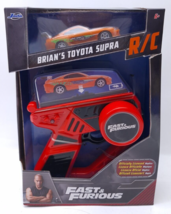 Jada Fast &amp; Furious 1:55 Brian&#39;s Toyota Supra RC Radio Control Car #33734 - $19.28