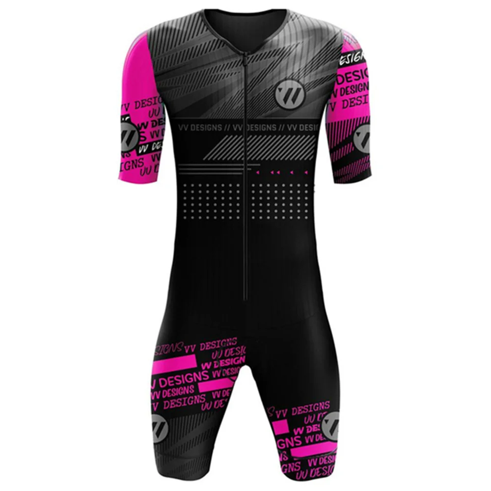 Sporting VvSportingsdesigns Men&#39;s Pro Team Skating Skinsuit Roller Race Clothing - £66.99 GBP