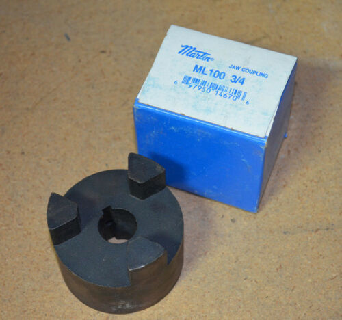 MARTIN ML100 3/4&quot; JAW COUPLING HALF - $12.82