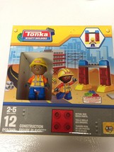 Tonka Mighty Builders 12 Piece Construction Figure Play set NEW Ages 2-5 - £5.92 GBP