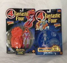1996 Marvel Fantastic Four MEDUSA/INVISIBLE Woman Set Set Of 2 Toy Biz Nip - £26.22 GBP