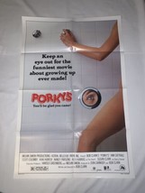 Porky&#39;s, 1982 Vintage original one sheet movie poster, Comedy - £38.94 GBP