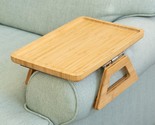 Arm Table Clip On Tray Sofa Table For Wide Couches Sofa Arm Tray Table, ... - £33.65 GBP