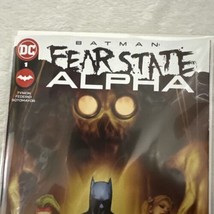Batman Fear State Alpha #1 Mattina Foil Variant and original cover  lot ... - £14.69 GBP