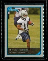 2006 Topps Bowman Rookie Football Trading Card #160 Skyler Green Dallas Cowboys - £7.66 GBP