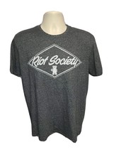 Riot Society Adult Medium Gray TShirt - £11.62 GBP