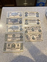 1954 Reprint Lot 1864 CONFEDERATE STATES OF AMERICA CURRENcy $1,000, $50... - £22.06 GBP