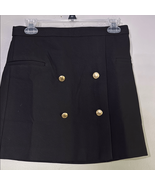 H&amp;M Black Skirt with Gold Detail - €16,71 EUR