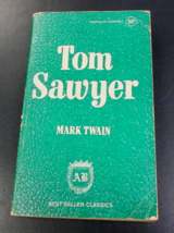 Tom Sawyer By Mark Twain Best Seller Classics - Award Books Inc - Green ... - £7.85 GBP