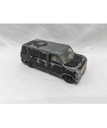 Vintage Yatming Black Van No 1501 Toy Car 2 3/4&quot; - $13.43 CAD