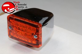 Small Amber LED Rod Light Running Marker Turn Signal Custom Truck Hot Ra... - £15.38 GBP