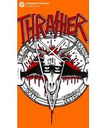 Thrasher Magazine Skateboards 12x8in Inches Aluminum Metal Sign Collage 12 - $454.56 MXN