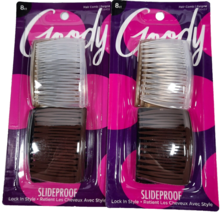Goody Slideproof Look In Style Tuck Combs 8 Ct. Assorted Colors 06433, 2... - $10.99