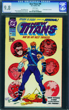 New Titans #99 comic book CGC 9.8-first Arsenal-key Issue-nightwing- 0241120024 - £244.24 GBP