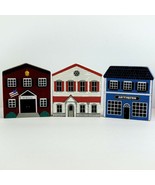Cat&#39;s Meow Style Wooden Houses Village Home Decor Chtistmas Decoration L... - £13.58 GBP