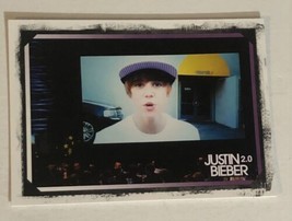 Justin Bieber Panini Trading Card #74 Justin In Hat - £1.57 GBP
