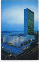 New York Postcard NYC UN United Nations Building  - £2.32 GBP
