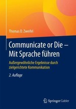 Communicate or Die Mit Sprache Fuhren - £33.49 GBP
