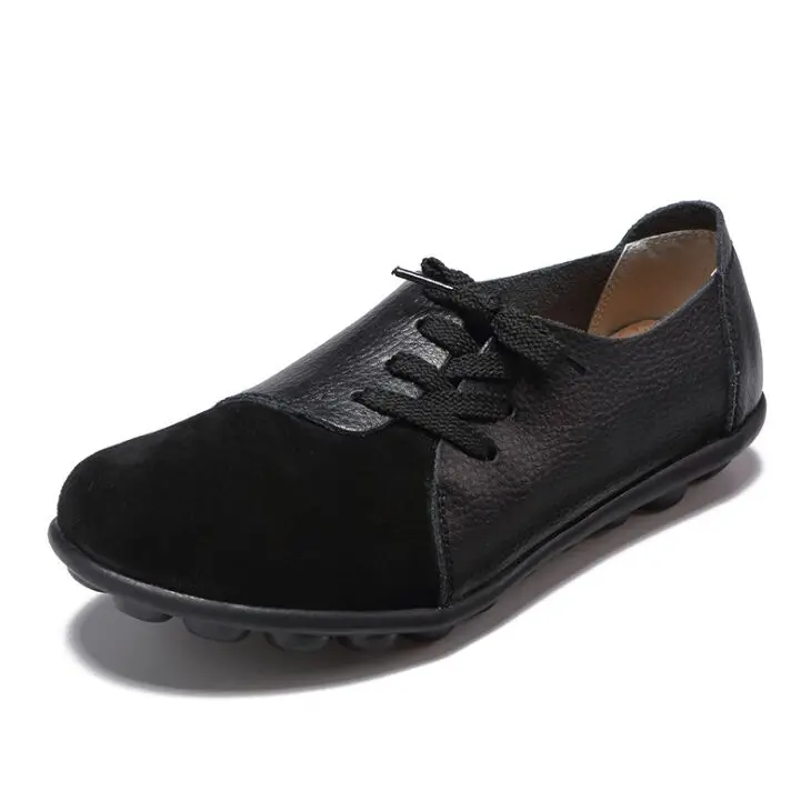Fashion 2024 Soft  leather Casual  Shoes For Women Flat Ladies Trainers Chaussur - £125.67 GBP