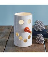 Snowman Ceramic Luminary - $700.63 MXN