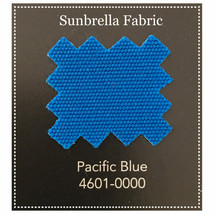 Sunbrella Fabric 60&quot; Wide Pacific Blue 1 Yards - £22.27 GBP