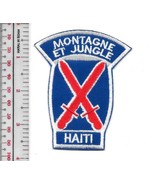 10th Army Haiti  Mountain Division Operation Uphold Democracy Montagne J... - £8.64 GBP