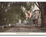Elm Street View South Berwick Maine ME DB Postcard Y1 - $17.77