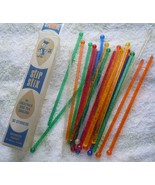 Vintage Plastic Stir Stix For Cocktails - $12.21 CAD