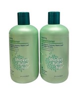 (2) Thicker Fuller Hair Repairing Conditioner Organic Vegan SLS Free GF ... - $430.40 MXN