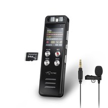 96Gb Digital Voice Recorder, Voice Activated Recorder With 7000 Hours Re... - $111.99