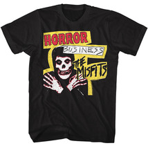 Misfits Horror Business Men&#39;s T Shirt Album Punk Rock Band Concert Tour Merch - £22.54 GBP+