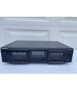 New Belts! Sony TC-WE305 Double/Twin Audio Cassette Tape Deck - $133.64