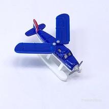 1998 Matchbox Seaplane Blue &quot;Mountain Base&quot;, 1:90 scale, Made in China - $9.89