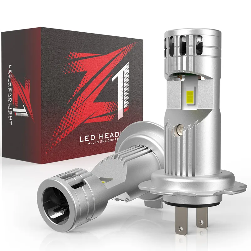 2pcs H7 Led Canbus With Fan Headlight Lights 6000K 80W 20000LM Bulb CSP Lamps H4 - £175.77 GBP