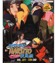 Anime DVD Naruto Shippuden TV Series Vol.221-720 End English Dubbed +FREE GIFT - £74.62 GBP