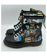 Dr. Martens 1460 Jean-Michel Basquiat 8-Eyelet Boots Size M7 W9 Rare - £187.25 GBP